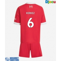 Liverpool Milos Kerkez #6 Domaci Dres za djecu 2025-26 Kratak Rukav (+ Kratke hlače)